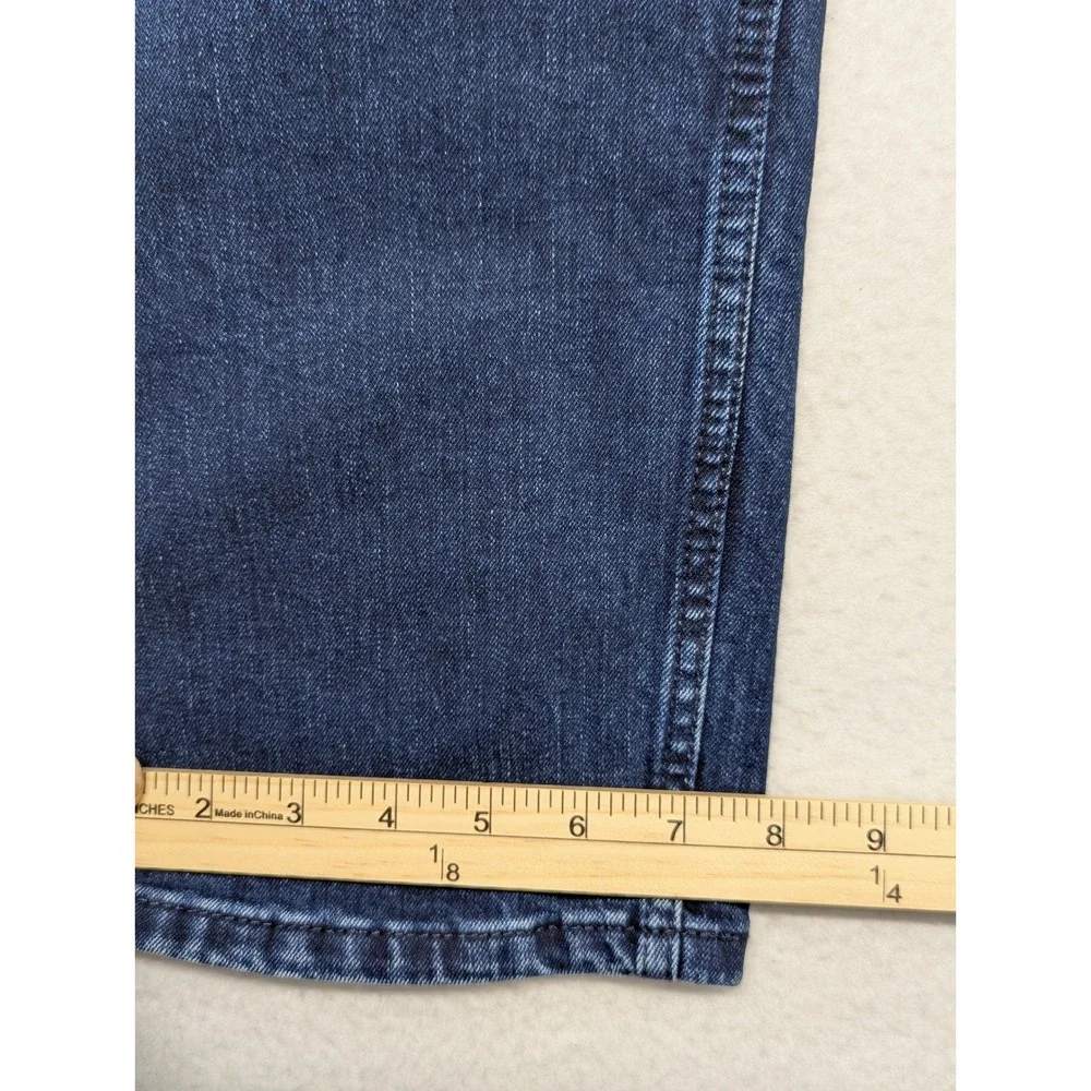 Levis 550 Relaxed Fit Jeans Mens 38x30 Dark Wash Indigo WaterLess